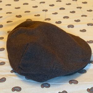 Goorin Bros. Wool medium Brown Flat Cap w/ear flaps